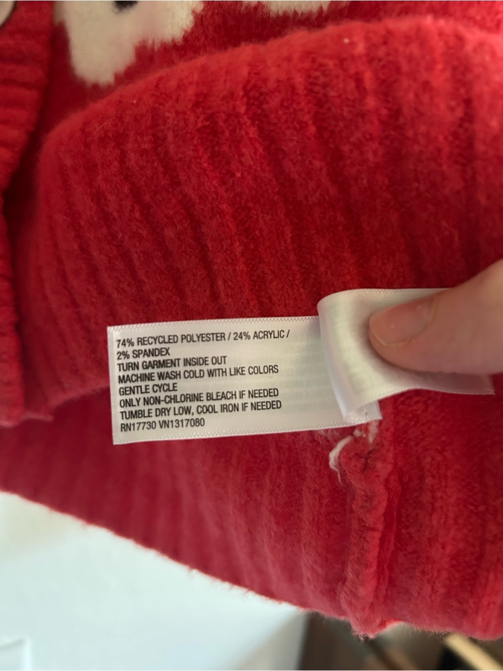 Universal Thread Red Floral Button-Front Cardigan - Picture 3 of 3